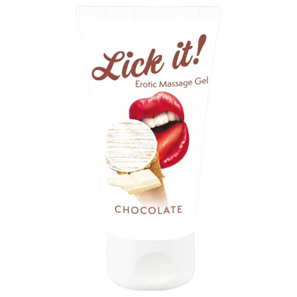 Lick it! - eetbare glijmiddel - witte chocolade - 50ml