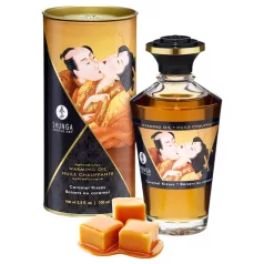 Shunga - verwarmende massageolie - karamel - 100ml
