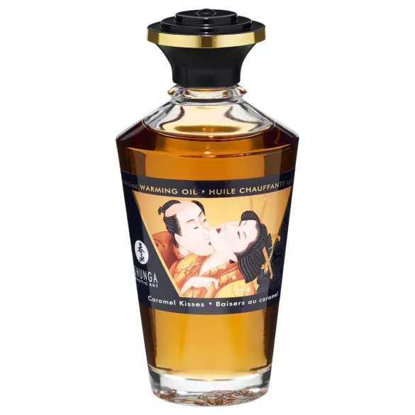 Shunga - verwarmende massageolie - karamel - 100ml