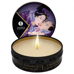 Shunga - massagekaars - exotisch fruit geur - 30ml