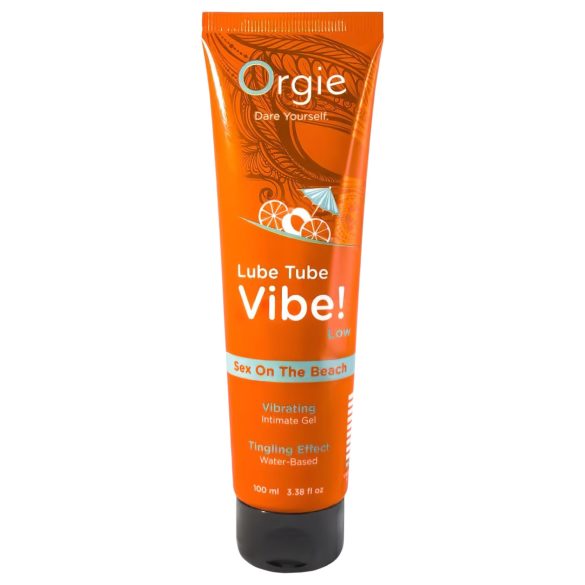 Orgie Lube Tube - tintelend intieme gel - Sex on the Beach (100ml)