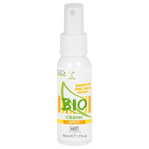 HOT BIO - reinigingsspray voor seksspeeltjes - 50ml