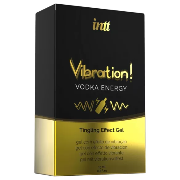 Intt Vibration! - vloeibare vibrator - Vodka Energy - 15ml