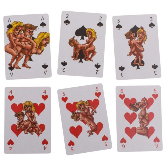 Kama Sutra - erotische speelkaarten set - 24 stuks