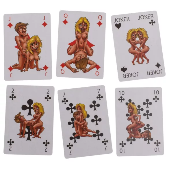 Kama Sutra - speelkaarten voor volwassenen - 54 stuks
