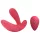 Cotoxo Saddle - prostaat vibrator met afstandsbediening - rood