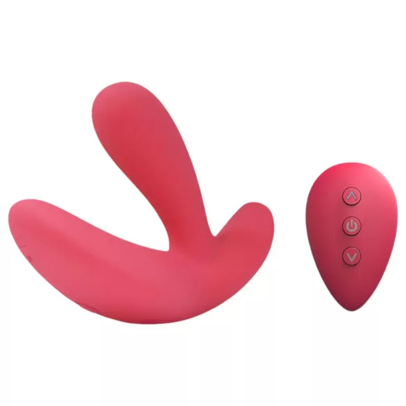 Cotoxo Saddle - prostaat vibrator met afstandsbediening - rood