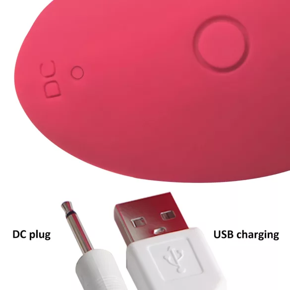 Cotoxo Saddle - prostaat vibrator met afstandsbediening - rood