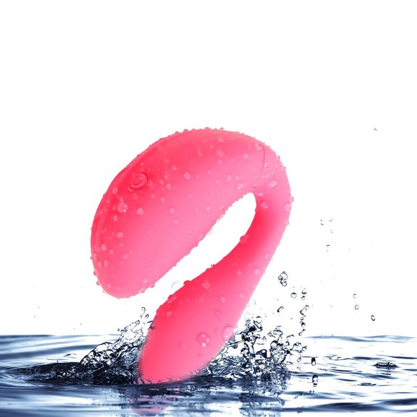 Cotoxo Cupid 2 - afstandsbedienbare koppel vibrator - rood