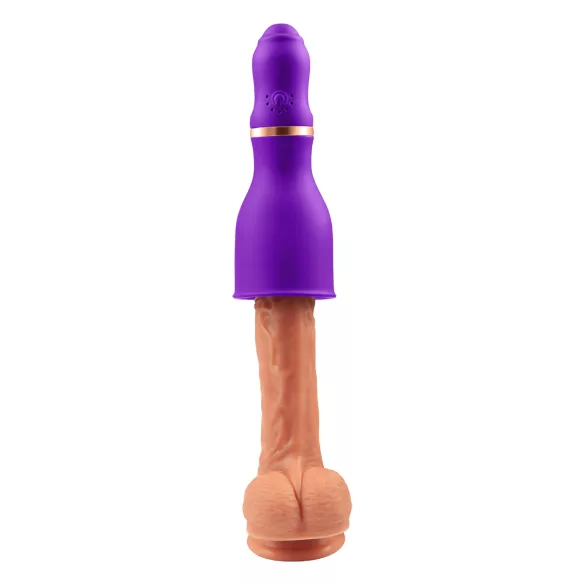 Sunfo - eikelvibrator oplaadbaar - lila