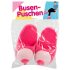Roze pluche slippers - borstvormig