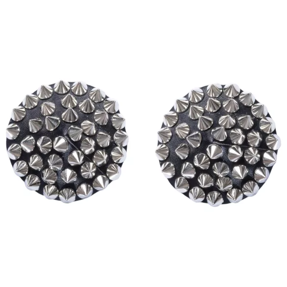 Bad Kitty - tepelstickers met studs - zwart