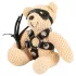 Bad Kitty - BDSM teddybeer met zweep - pluche