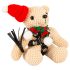 Stoute Poes - BDSM kerst teddybeer