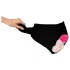 Opblaasbare slip met pomp (zwart)