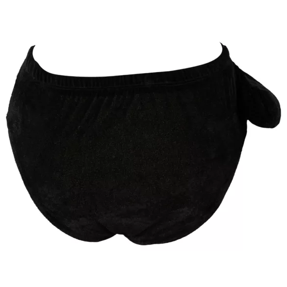 Opblaasbare slip met pomp (zwart)