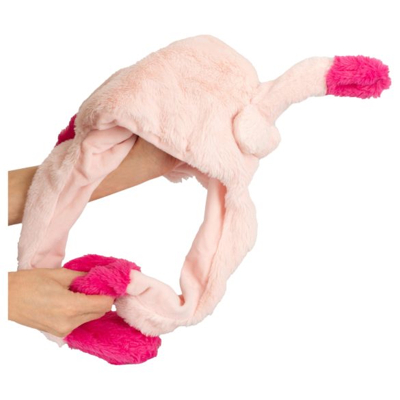 Grappige muts met bewegende oren - roze
