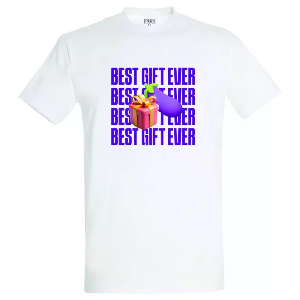 Beste Cadeau Ooit - heren T-shirt (wit) - L