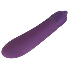   Lonely - vibrator voor G-spot - gebogen vorm - siliconen - paars
