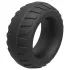 Pulselock Oak - extra dikke siliconen penisring (zwart) - 40 mm