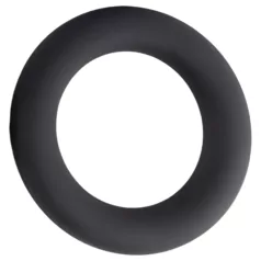   Pulselock Cirkl - zwarte flexibele siliconen ballenring (40 mm)