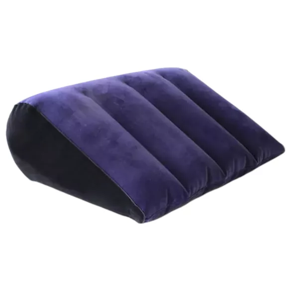 Desirel Magic Pillow - opblaasbaar wig-sekskussen (donkerpaars)