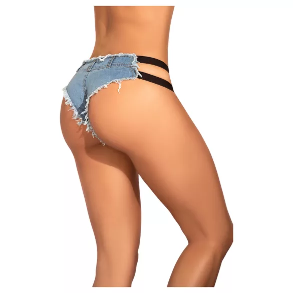 Mapalé - micro minishort - denim - M