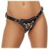 ZADO - leren slip voor strap-on - zwart - S-L
