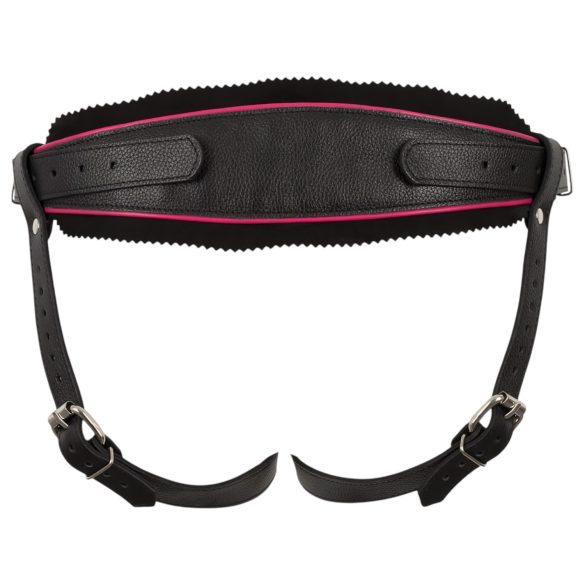 ZADO - leren slip voor strap-on - zwart - S-L