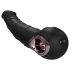 Funny Me - oplaadbare, waterdichte vibrator met eikeltop (zwart)