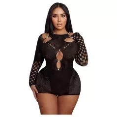 JSY 017 - matte jumpsuit (zwart)