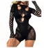 JSY 017 - matte jumpsuit (zwart)