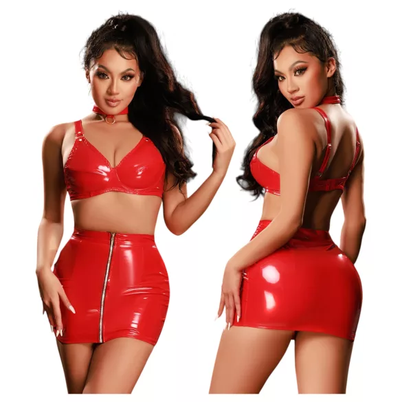 JSY 033 - babydoll set - rood (L-XL)