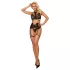 JSY 047 - erotische lingerie set (zwart)