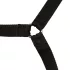 ZADO - bondage set voor aan bed - leer - zwart