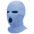 Balaclava - gebreide orale masker - 3 openingen - blauw