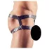 Svenjoyment - penisharnas met cockring - zwart - M/L