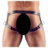 Svenjoyment - penisharnas met cockring - zwart - M/L