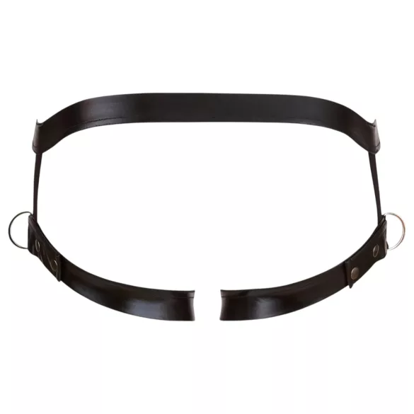 Svenjoyment - penisharnas met cockring - zwart - M/L