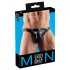 Svenjoyment - Afklikbare string voor mannen (zwart)