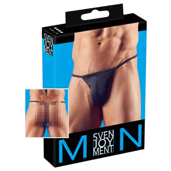 Minitanga - slip voor mannen - zwart - L