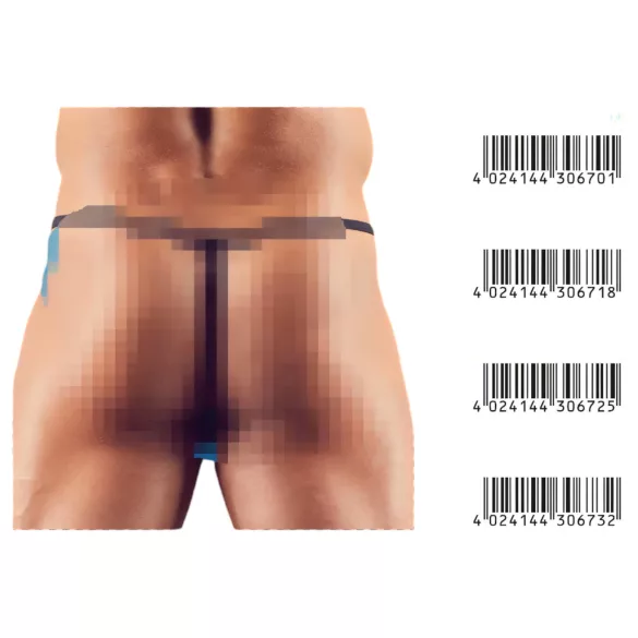 Minitanga - slip voor mannen - zwart - XL