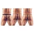 Svenjoyment - heren string set - zwart - 3-delig - S/L