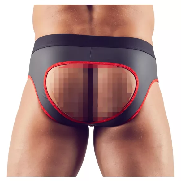 Svenjoyment - open jockstrap - zwart - XL