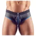 Svenjoyment - open jockstrap - zwart/blauw - L