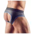 Svenjoyment - open jockstrap - zwart/blauw - L