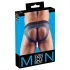 Svenjoyment - open jockstrap - zwart/blauw - XL