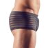 Transparante strepenboxer (zwart) - XXL