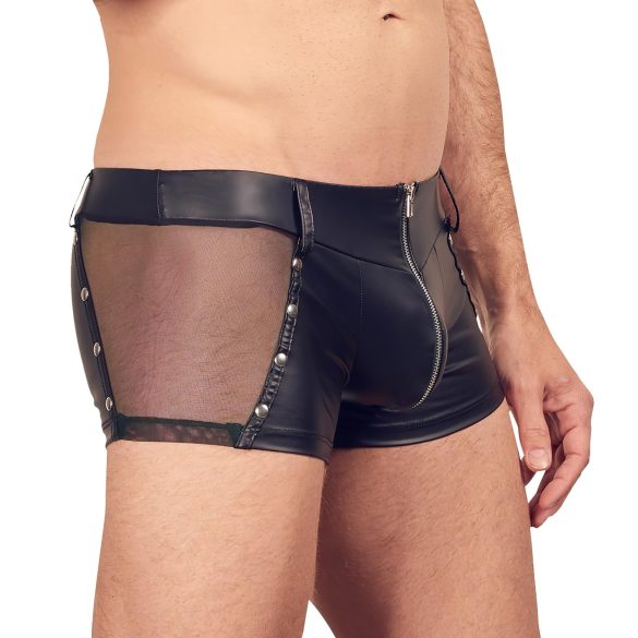 Svenjoyment - glanzende boxershort (zwart)