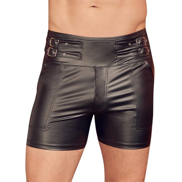 NEK - heren boxershort - verlengd model - metalen gesp - zwart